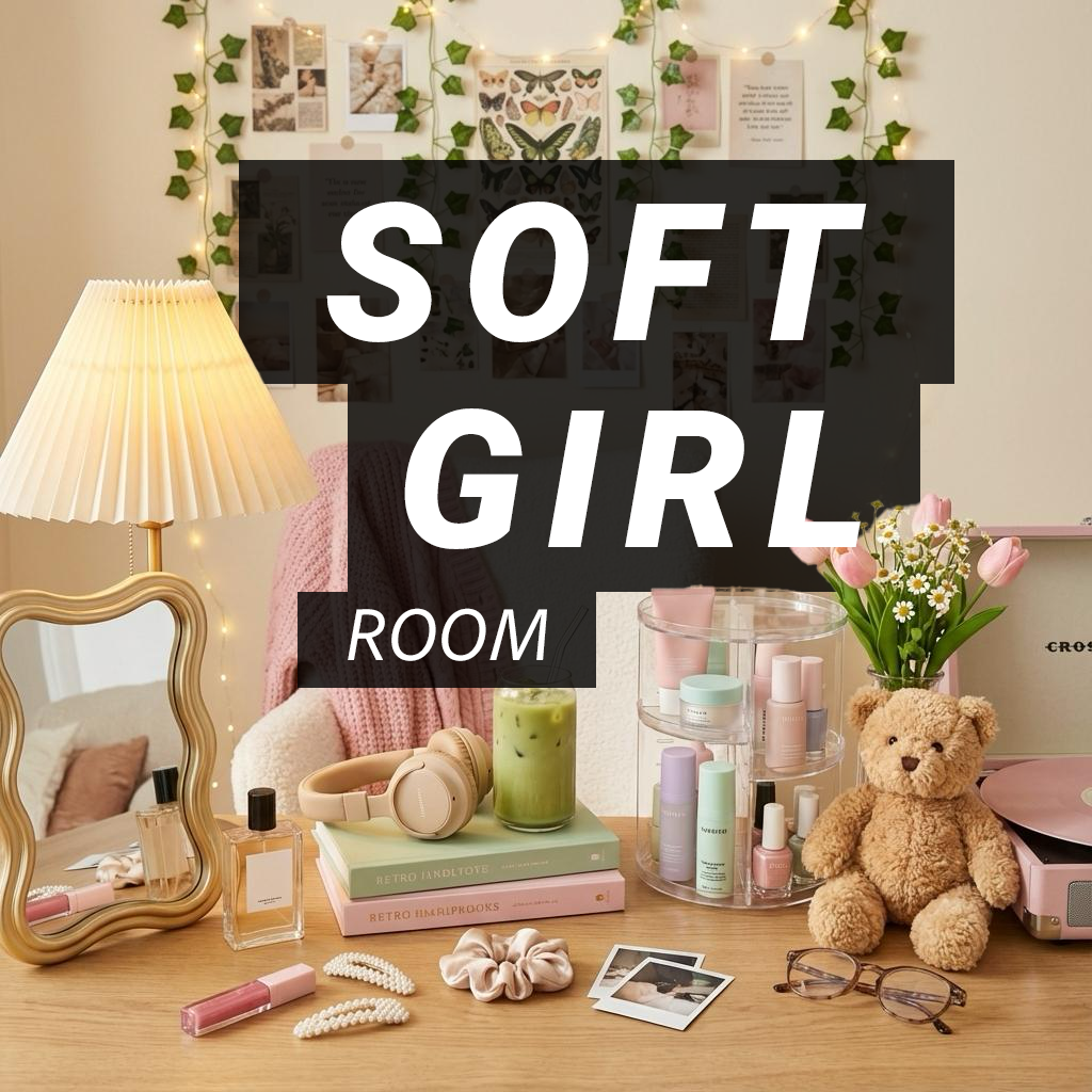 Soft Girl Aesthetic Room Decor