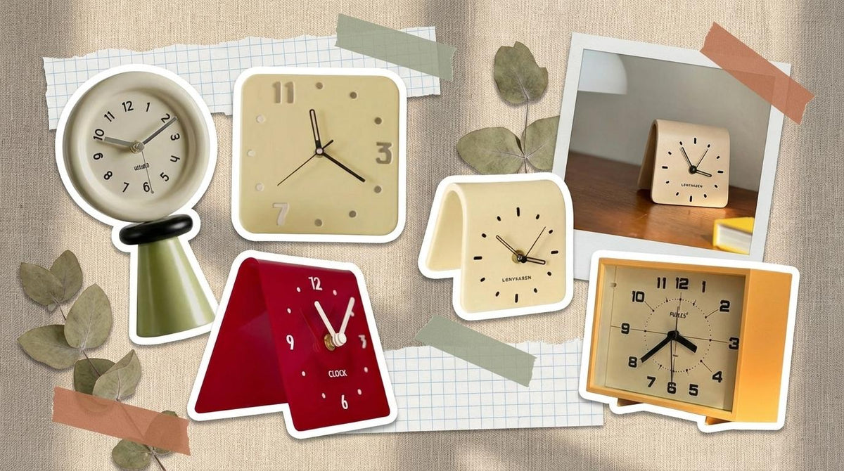Retro Time: Vintage Table Clocks to Complete Your Bedside Table