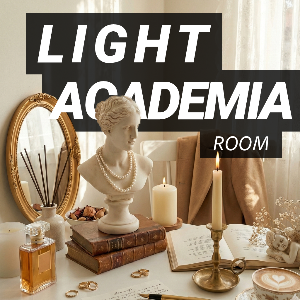 Light Academia Aesthetic Room Decor