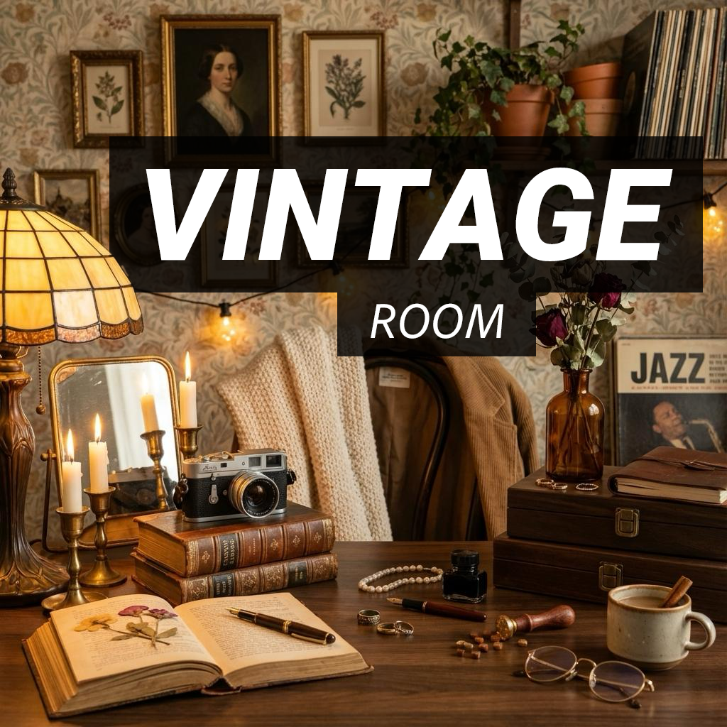 Vintage Aesthetic Room Decor