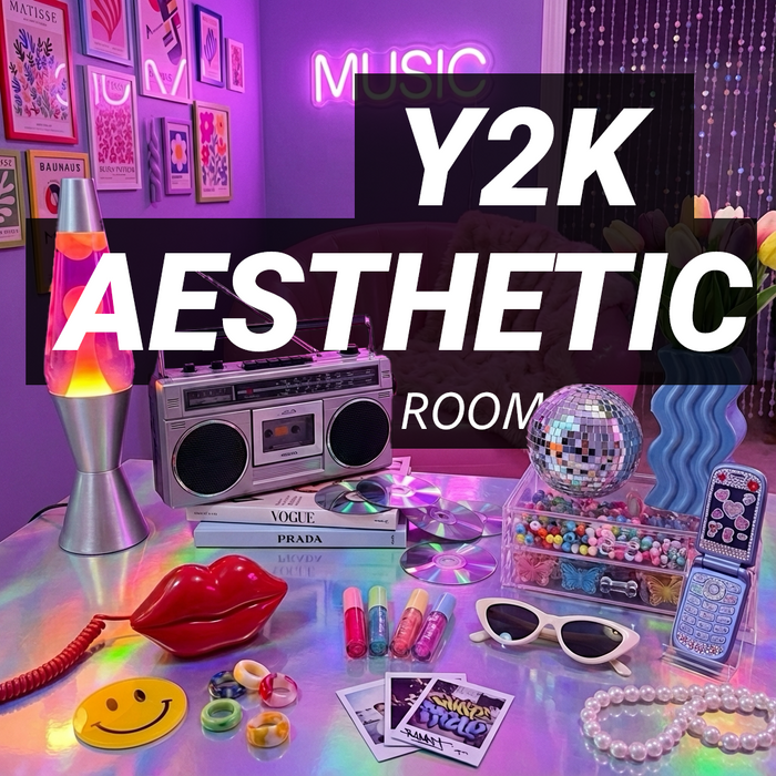 Y2K Aesthetic Room Decor