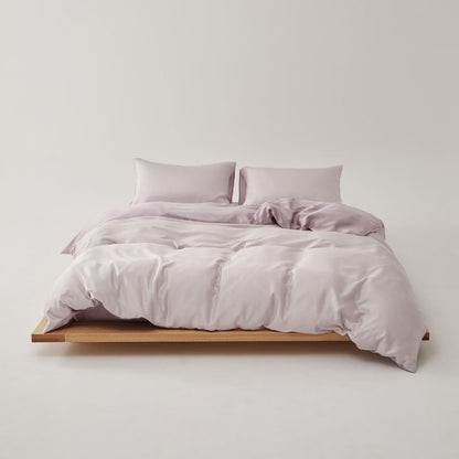 Solace Silky Cooling Tencel Bedding Set - Dusty Lilac