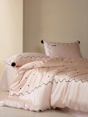 Polka Dot Lyocell Bedding Set