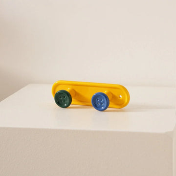 Playful Button Ceramic Wall Hooks