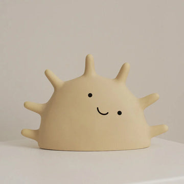 Matte Ceramic Smiling Sun Jewelry Organizer