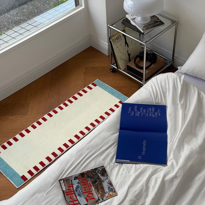 Plush Stripe Long Rug