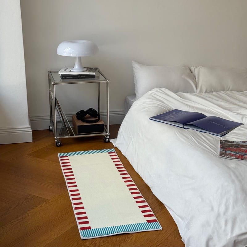 Plush Stripe Long Rug