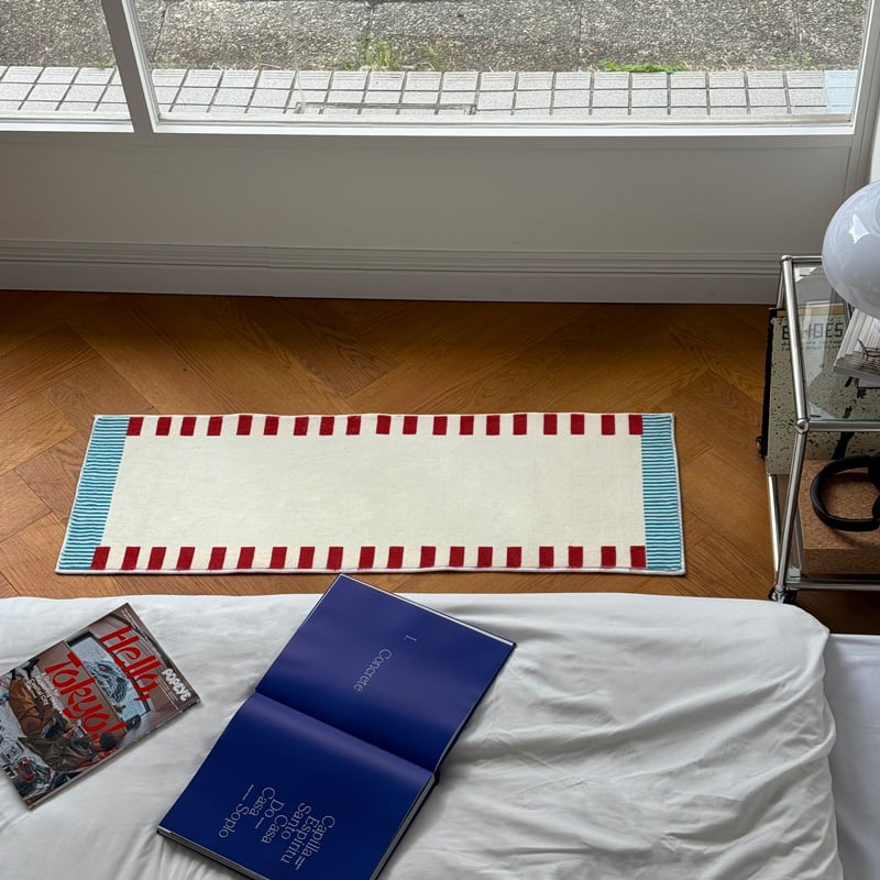 Plush Stripe Long Rug