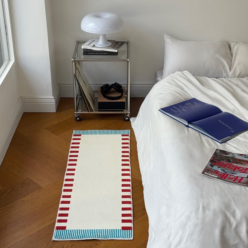 Plush Stripe Long Rug