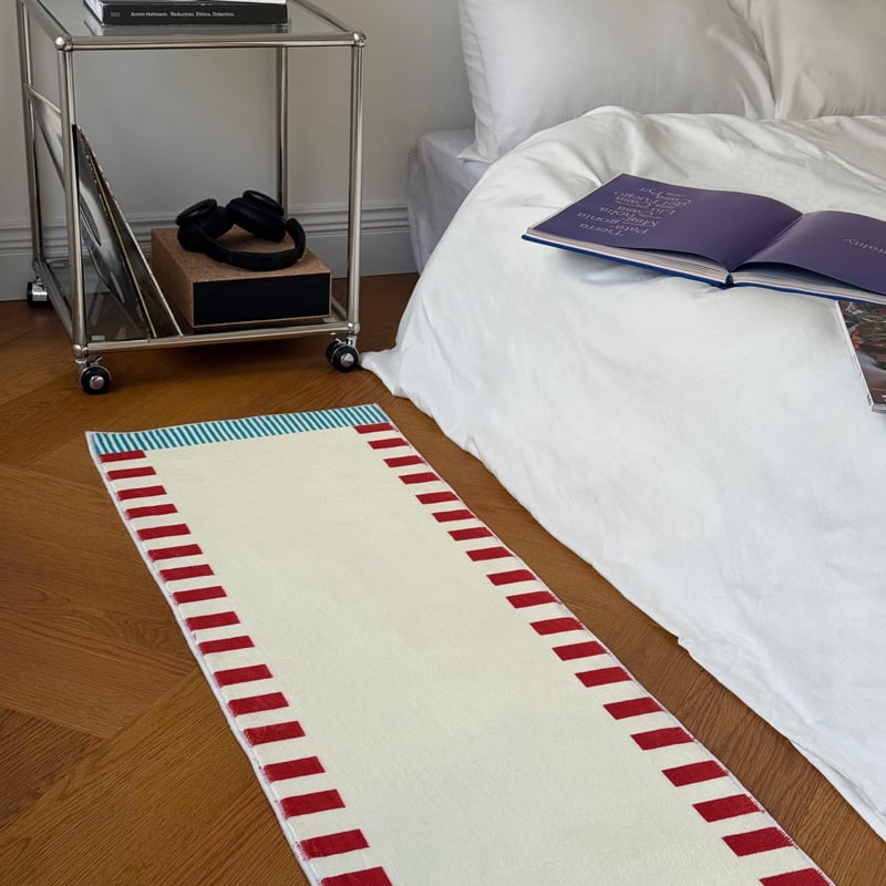 Plush Stripe Long Rug