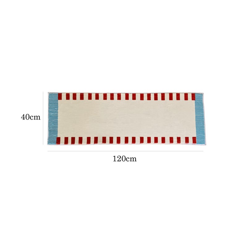 Plush Stripe Long Rug