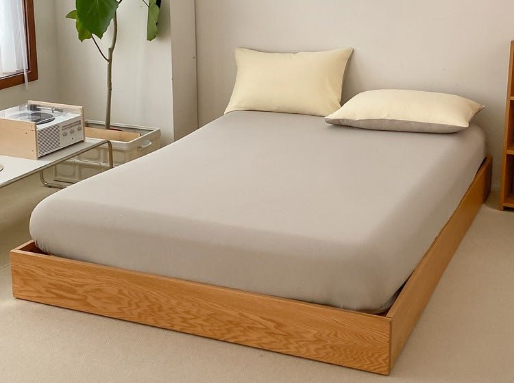 Sorrel Earthy Jersey Knit Bedding Set - room scene