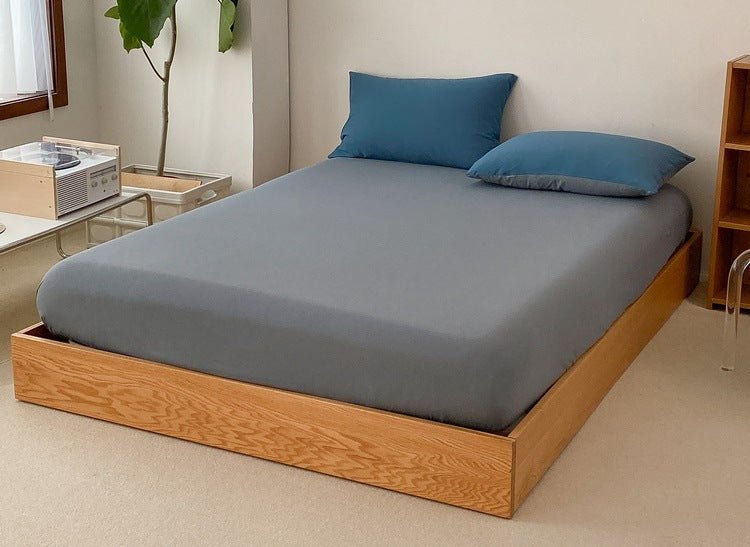 Sorrel Earthy Jersey Knit Bedding Set - room scene