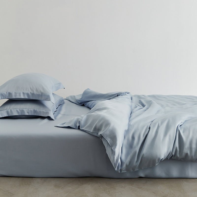 Bexley Washed Cooling Tencel Bedding Set - Cloud Blue