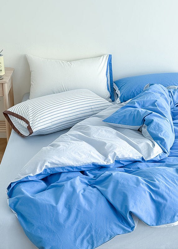 Kestwick Two-Tone Washed Cotton Bedding Set - room scene