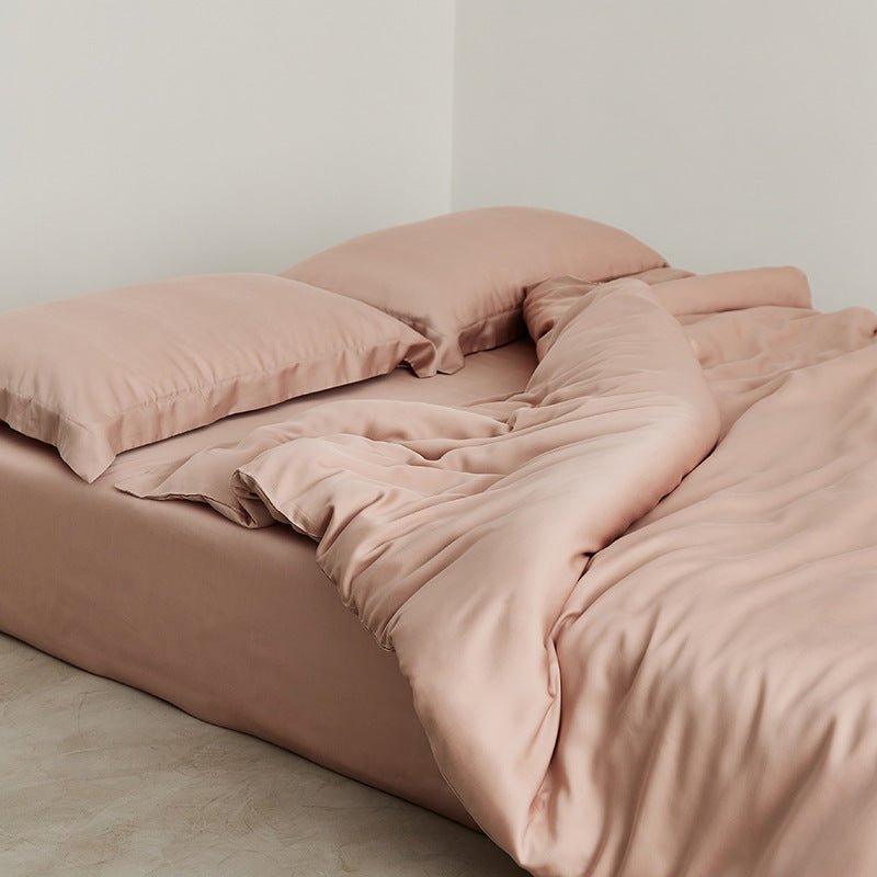 Bexley Washed Cooling Tencel Bedding Set - room scene