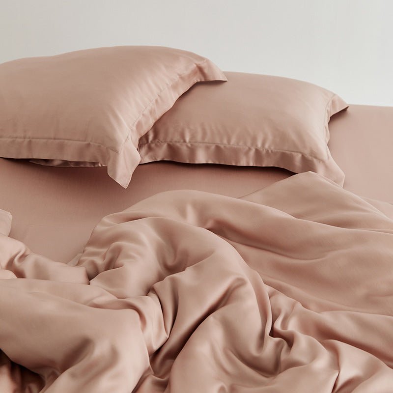 Bexley Washed Cooling Tencel Bedding Set - room scene
