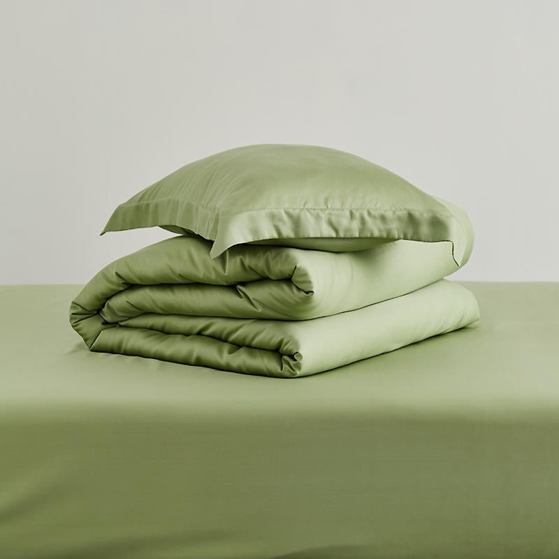 Bexley Washed Cooling Tencel Bedding Set - room scene