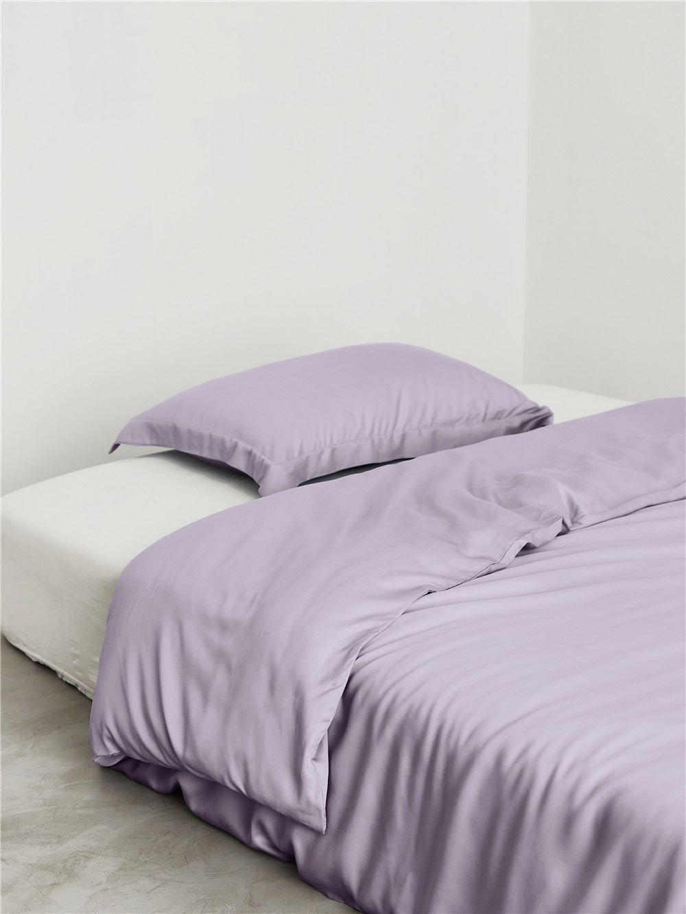 Bexley Washed Cooling Tencel Bedding Set - Lilac Purple