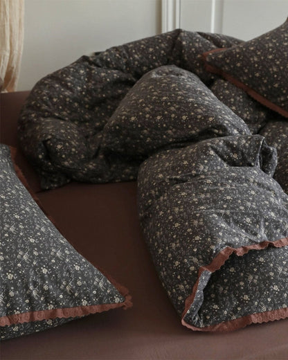 Winslow Ditsy Floral Jersey Cotton Bedding Set - room scene
