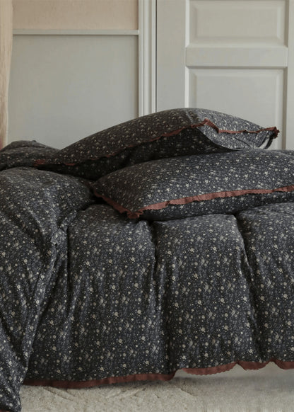 Winslow Ditsy Floral Jersey Cotton Bedding Set - room scene