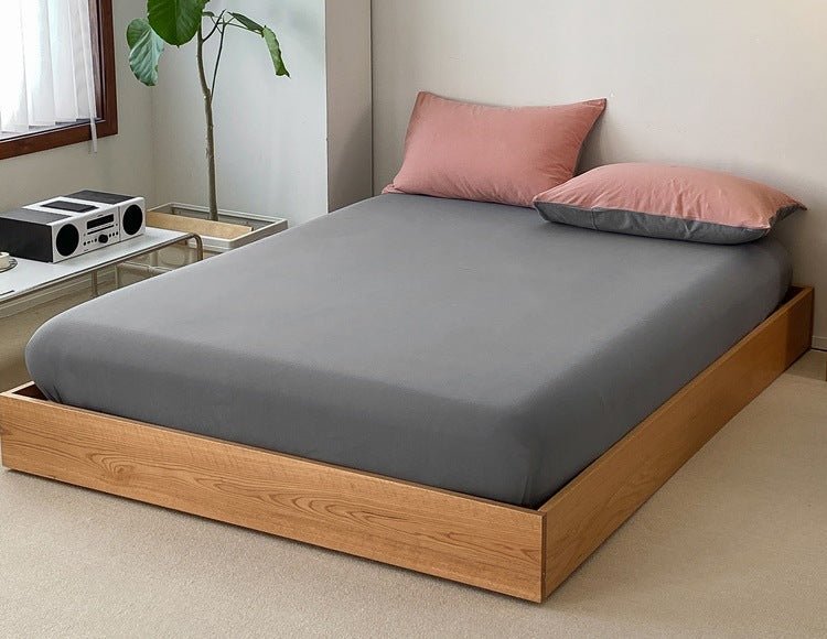 Sorrel Earthy Jersey Knit Bedding Set - room scene