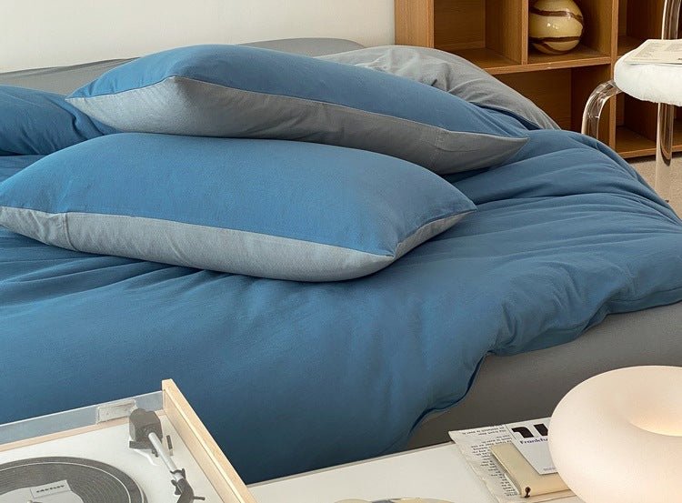 Sorrel Earthy Jersey Knit Bedding Set - room scene