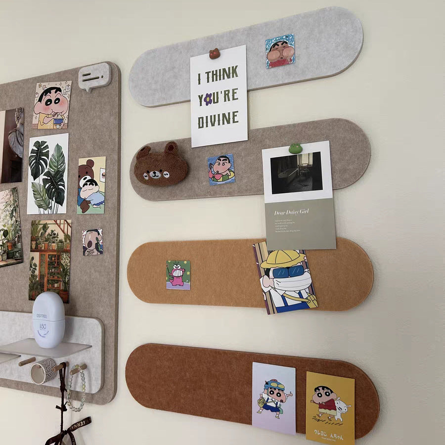 Gradient Felt Pin Board Strips