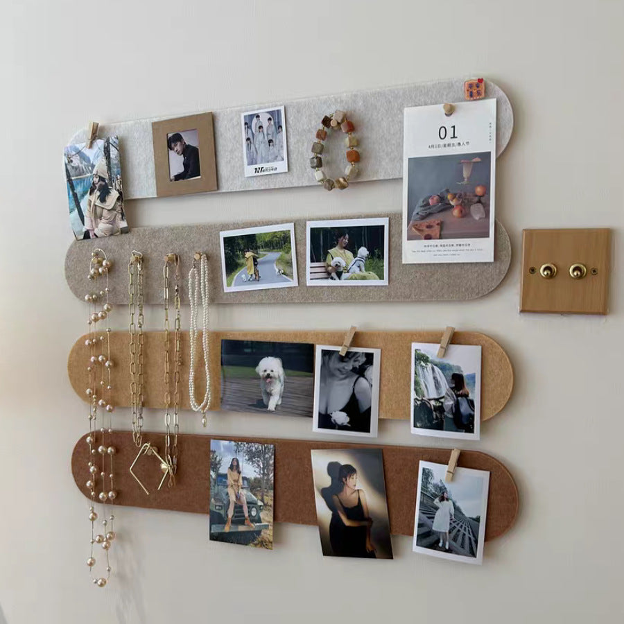 Gradient Felt Pin Board Strips