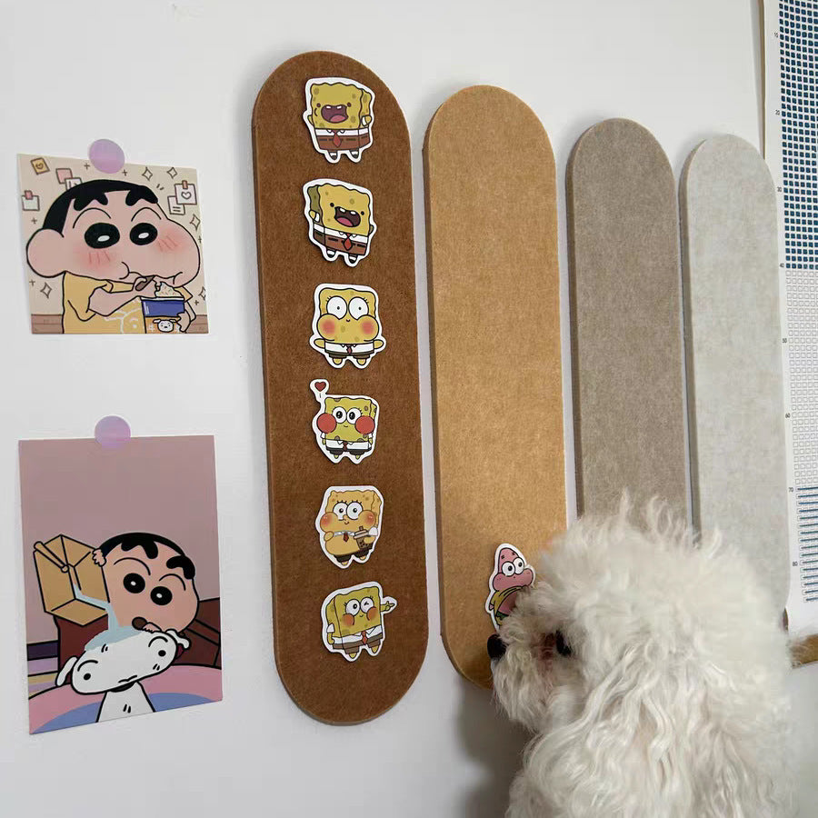 Gradient Felt Pin Board Strips