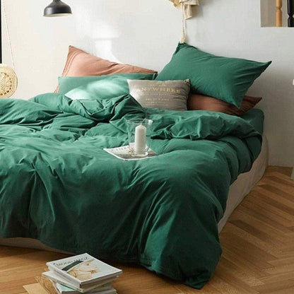 Palermo Washed Cotton Bedding Set - Emerald Jewel