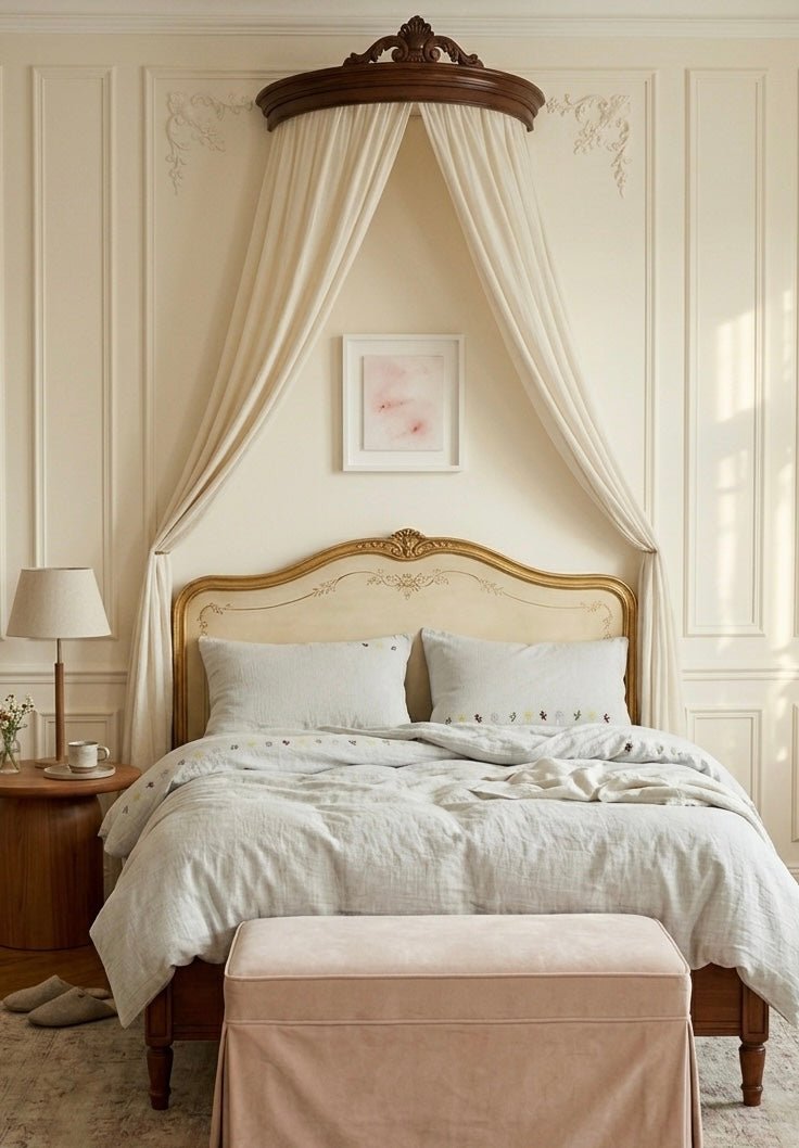 Marisol Embroidered Double Gauze Bedding Set - room scene