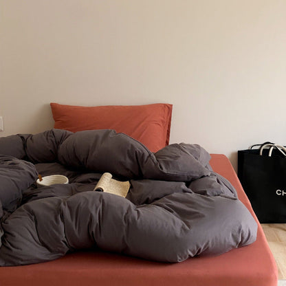 Aldermoor Colorblock Jersey Bedding Set - room scene