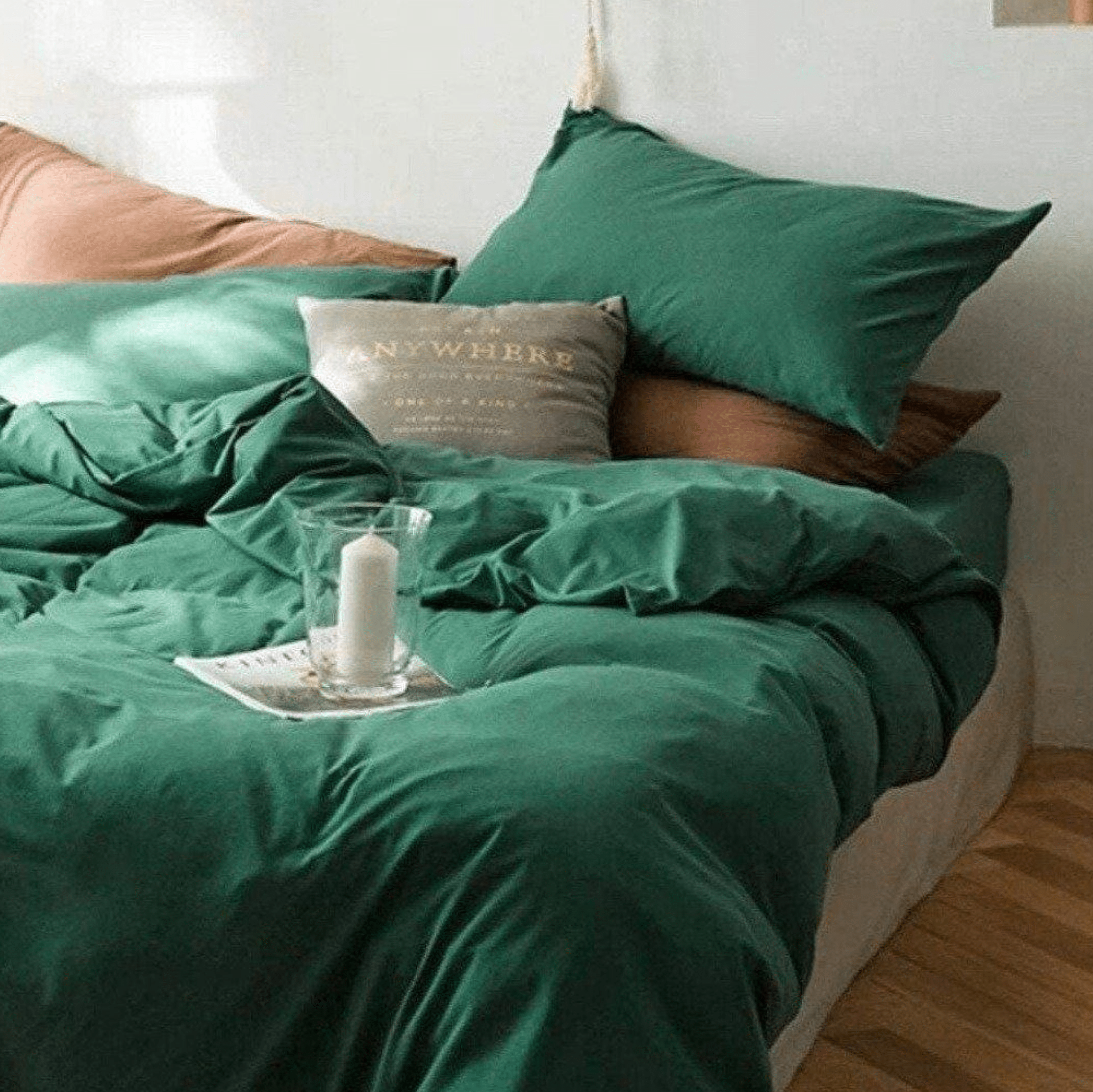 Palermo Washed Cotton Bedding Set - room scene