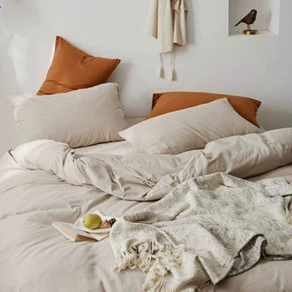 Palermo Washed Cotton Bedding Set - room scene