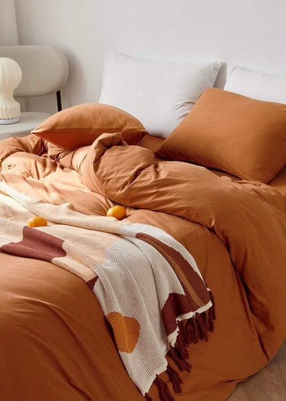Palermo Washed Cotton Bedding Set - room scene