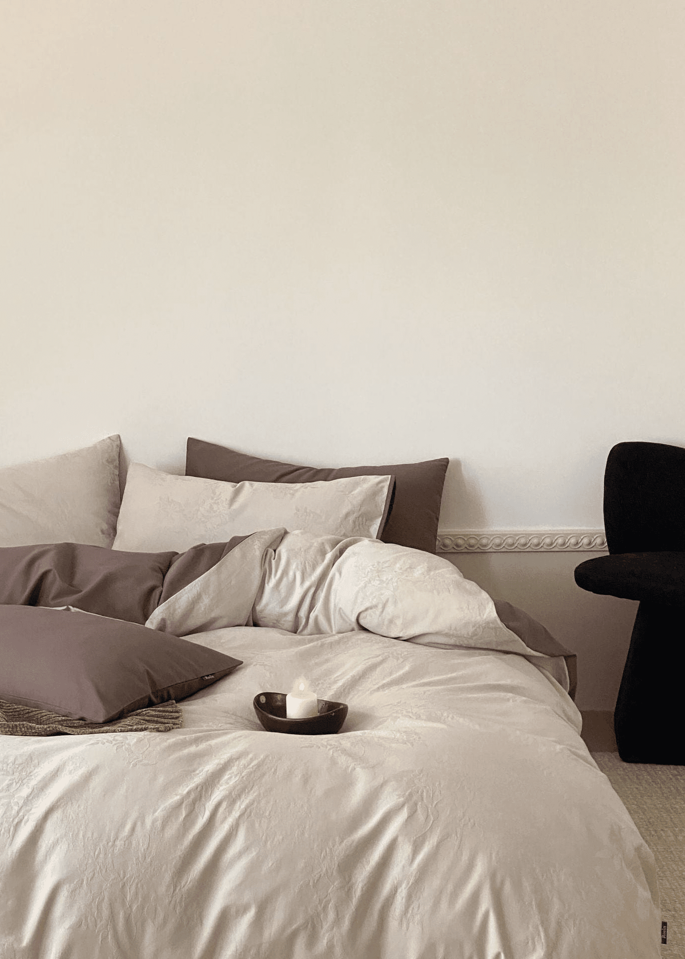 Odile Brushed Cotton Bedding Set - room scene