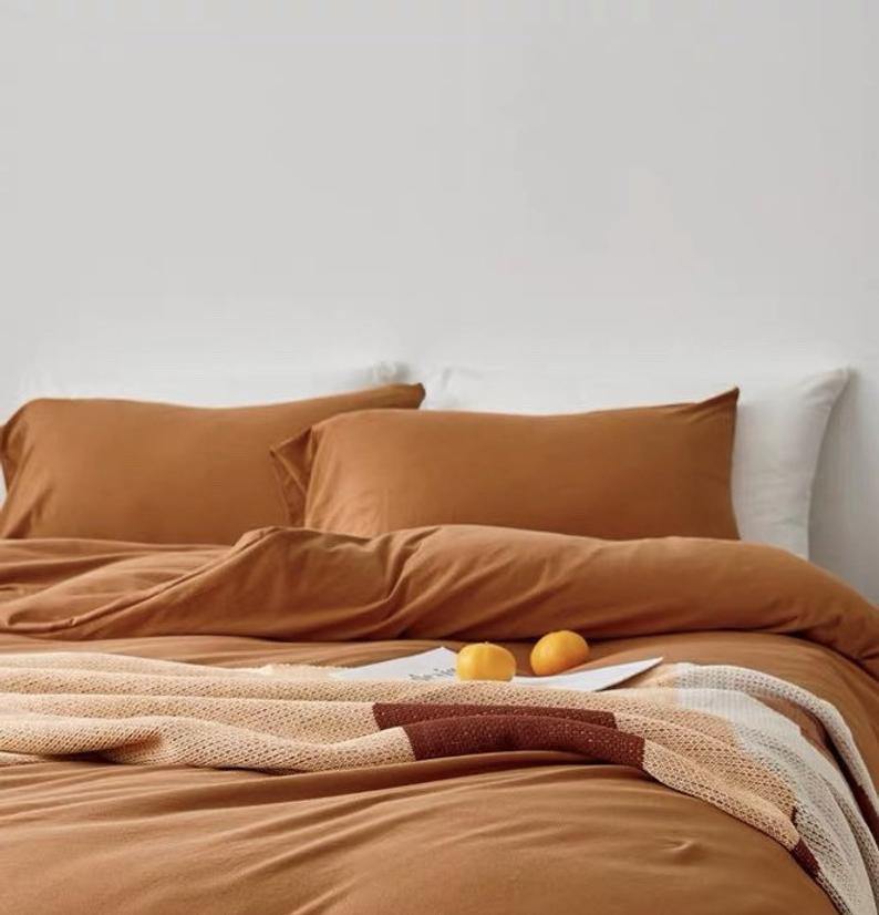 Palermo Washed Cotton Bedding Set - room scene