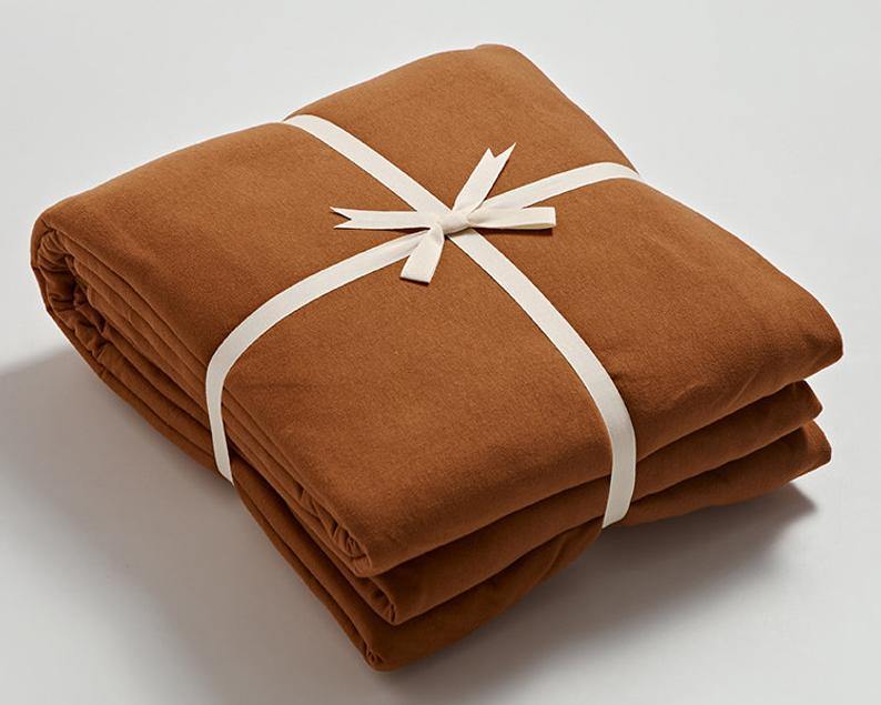 Palermo Washed Cotton Bedding Set - room scene