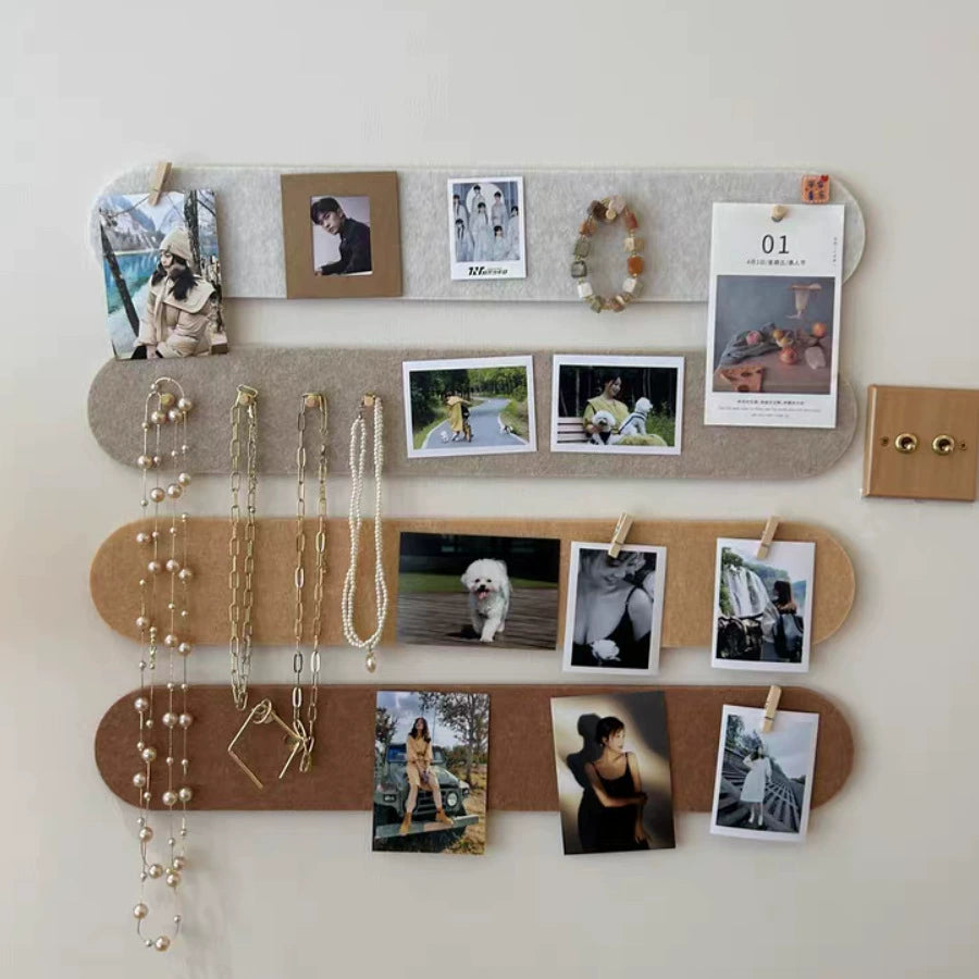 Gradient Felt Pin Board Strips