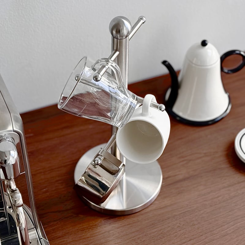 Stainless Steel 6-Hook Mug Tree