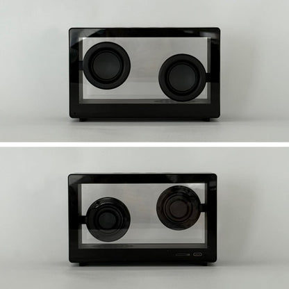 Floating-Driver Clear Acrylic Bluetooth Desk Speaker