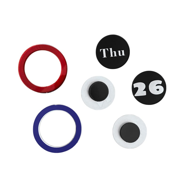 Minimalist Acrylic Magnetic Perpetual Wall Calendar