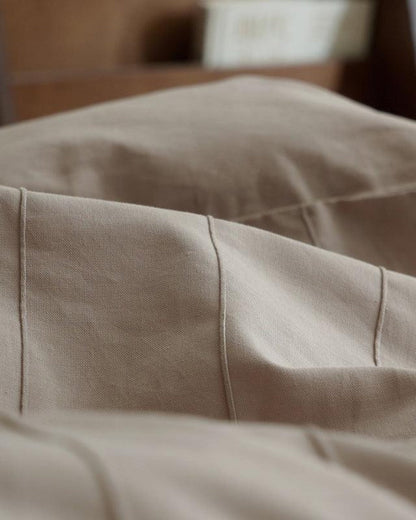 Prescott Pintuck Washed Cotton Bedding Set - room scene