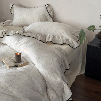 Fenridge Ruffled Double Gauze Bedding Set - room scene