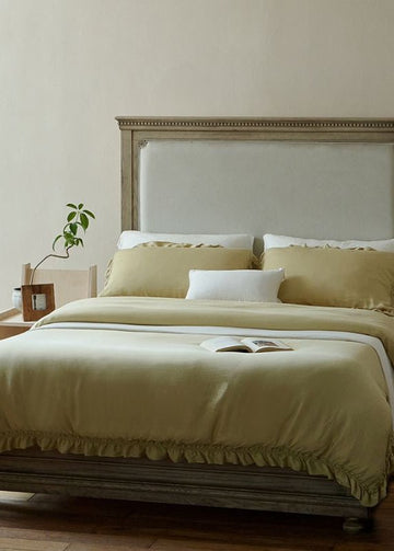 Ruffle Lyocell Bedding Set
